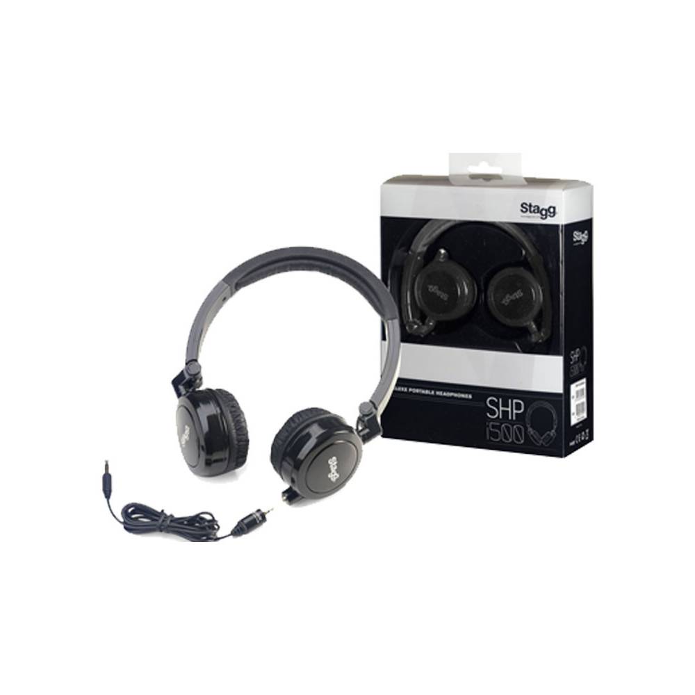 Stagg SHP-I500 BKH mobiele headphone black