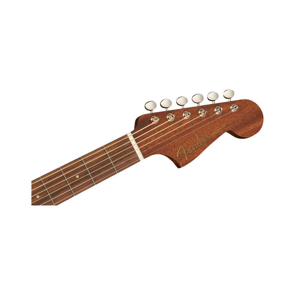 Fender Redondo Classic Gloss Aged Cognac Burst elektrisch-akoestische westerngitaar met gigbag