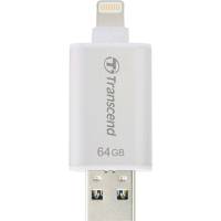 Transcend JetDrive Go 300 Silver 64GB USB 3.1 stick voor iPhone