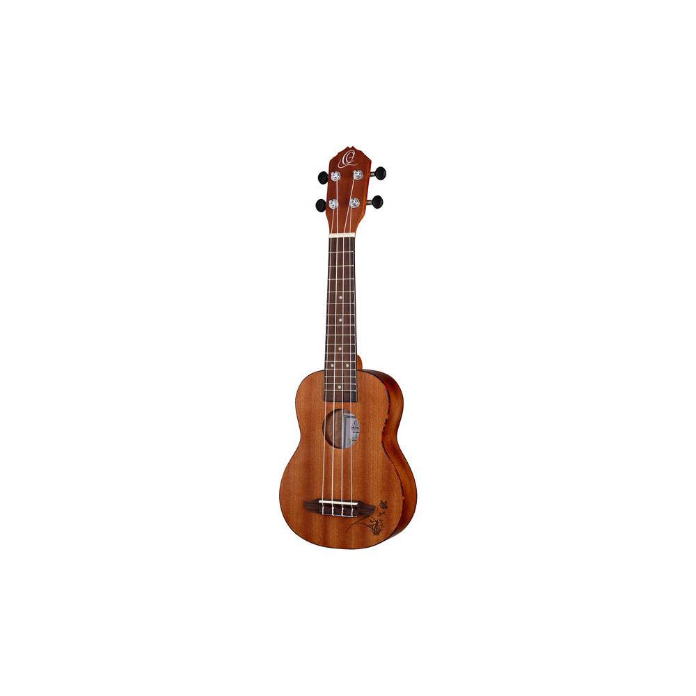 Ortega Bonfire Series RU5MM-SO sopraan ukelele
