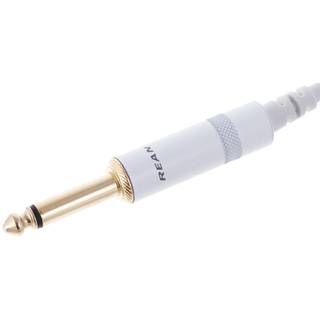 Cordial CFU1.5PC-SNOW Intro verloopkabel 2x 6.3 TS jack - 2x RCA 1.5m wit