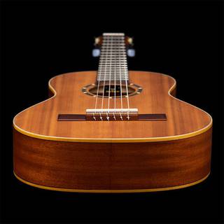 Ortega R122L-1/2 Family Series 1/2-Size Guitar Natural linkshandige klassieke gitaar met gigbag