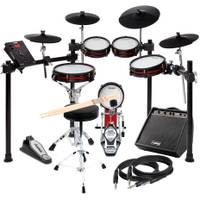 Alesis Crimson II Special Edition Mesh Kit incl. hardware, drumstokken en versterker