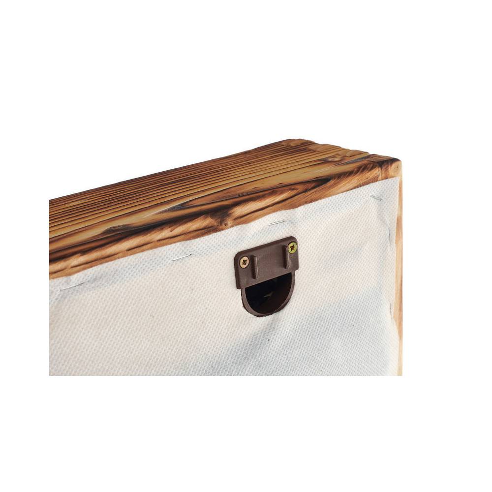 Ekustik Woody Queen 1200x600x100 Bordeaux absorptiepaneel