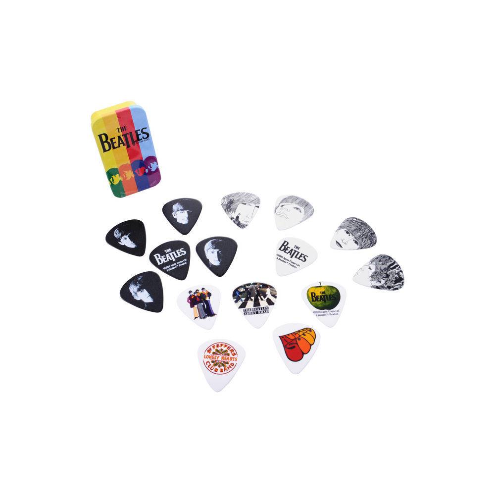 D'Addario 1CAB4-15BT2 The Beatles Stripes plectrumdoosje