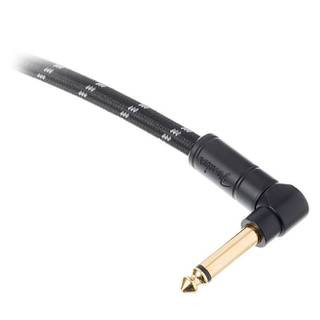 Fender Deluxe Cables instrumentkabel 5.5m zwart recht+haaks
