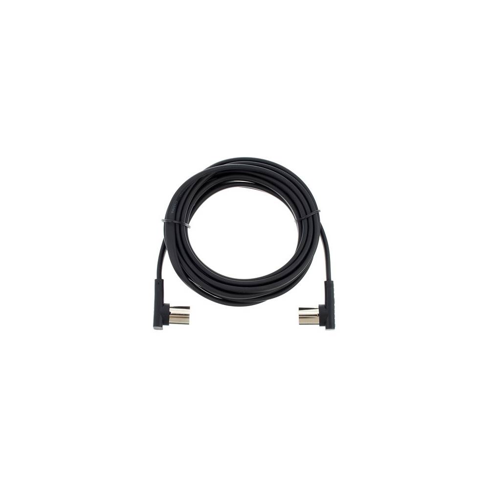 RockBoard Flat MIDI Cable haaks 3 meter