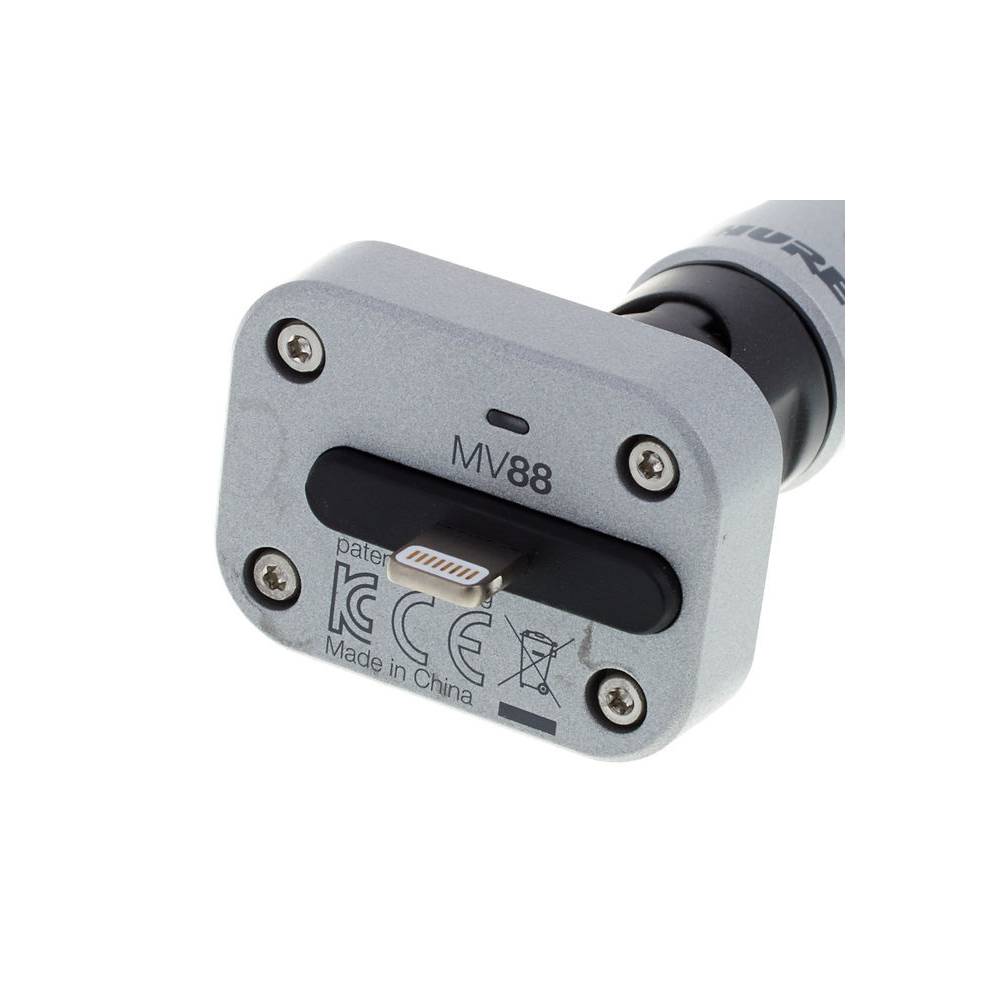 Shure Motiv MV88 iOS stereo condensatormicrofoon