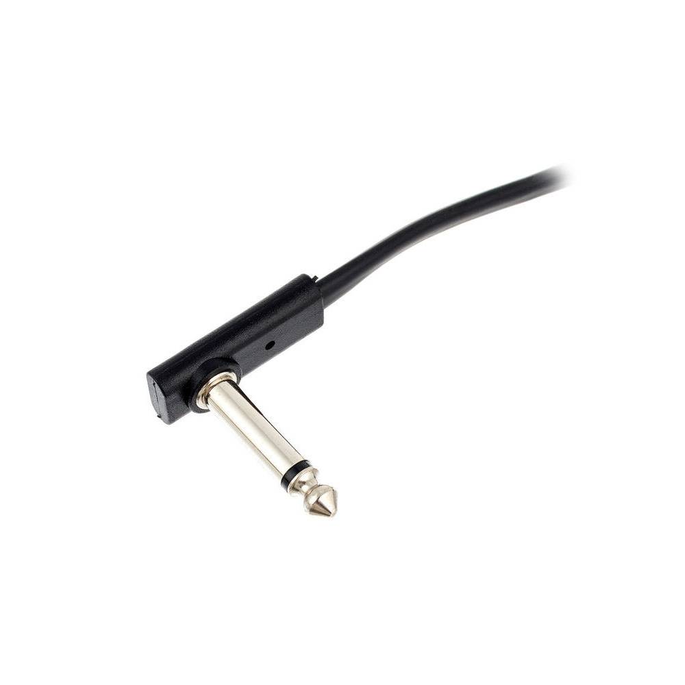 RockBoard Flat Patch Cable mono jack haaks 30 cm