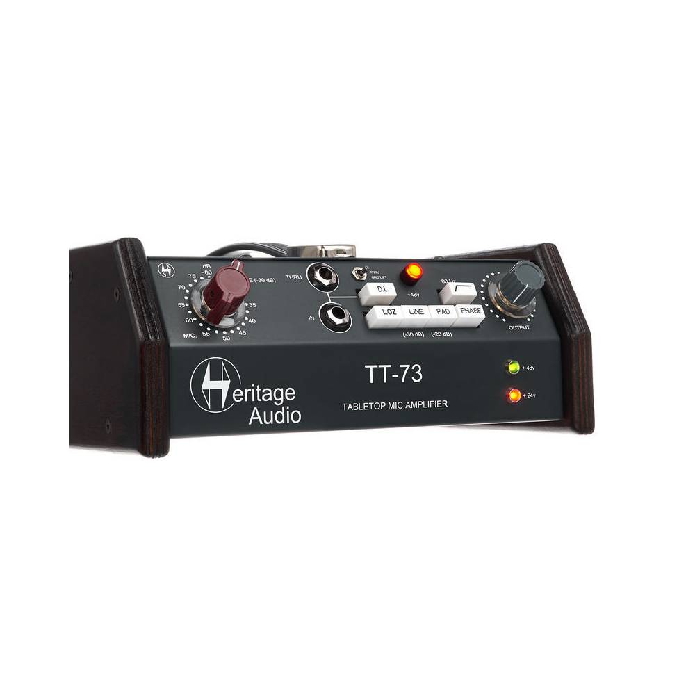 Heritage Audio TableTop 73 microfoon voorversterker