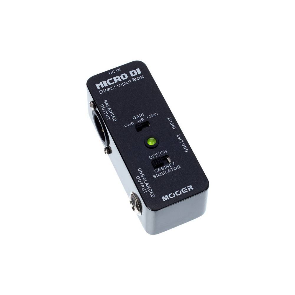 Mooer Micro DI box en preamp
