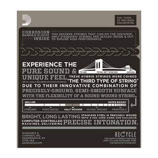 D'Addario EHR350 Half Rounds Jazz Light