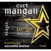 Curt Mangan 80/20 Bronze 10-50 snarenset voor gitaar