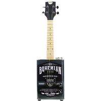 Bohemian Guitars Oil Can Ukulele Moonshine elektrische sopraan