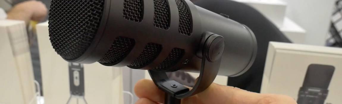 NAMM 2020 VIDEO: Samson nieuwe Q9U USB-C en XLR microfoon
