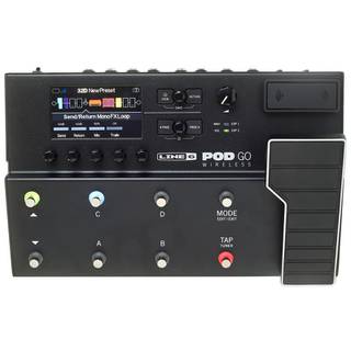 Line 6 POD Go Wireless multi-effects processor met draadloos gitaarsysteem