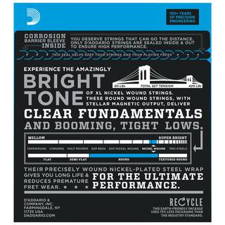 D'Addario EXL160TP Nickel Wound Bass Medium Twin Pack 50-105