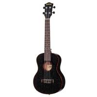 Cascha HH 2305 Premium Mahogany tenor ukelele set zwart
