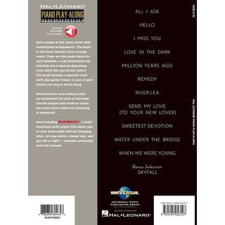 Hal Leonard Adele 25