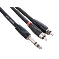 Roland RCC-10-TR2R Jack Stereo to 2x RCA Cable - 3m