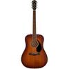 Fender PD-220E Dreadnought All Mahogany Aged Cognac Burst elektrisch-akoestische westerngitaar met koffer