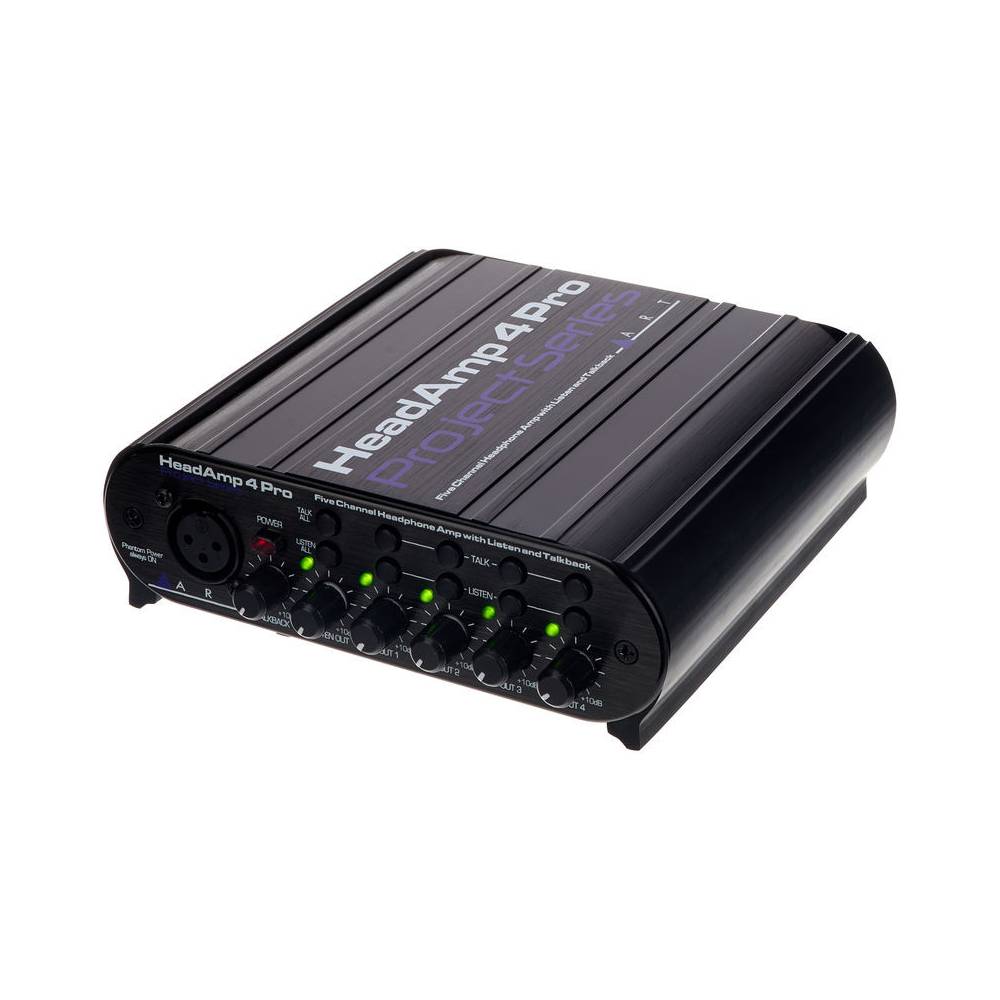 ART HeadAMP 4 Pro hoofdtelefoonversterker met talkback-functie