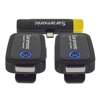Saramonic Blink500-B6 dubbele draadloze dasspelmicrofoon met USB-C