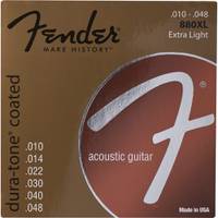 Fender 880XL Dura-Tone Coated snarenset western extra light