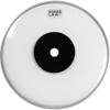 Code Drum Heads LAWCL14 LAW clear tomvel met dot, 14 inch