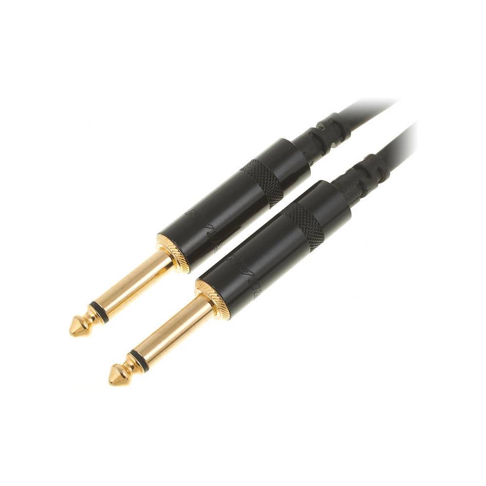 Cordial CFY0.3GPP Intro verloopkabel 6.3mm TS jack 1x fem - 2x male 0.3m zwart