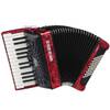 Hohner Bravo II 48 Rood, Silent Key accordeon