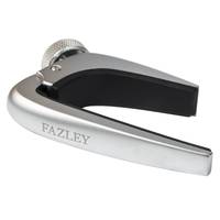 Fazley C1E gitaar capo zilver