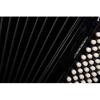 Hohner Amica Forte IV 96 Zwart, Silent Key accordeon