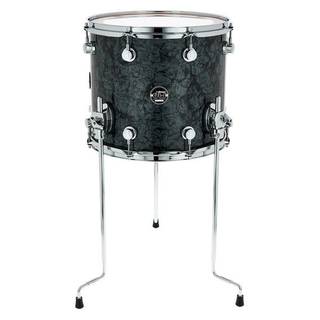 DW Drums Performance Black Diamond floortom 14 x 12 inch