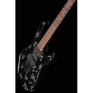 ESP LTD KH Demonology Black Kirk Hammett Signature elektrische gitaar