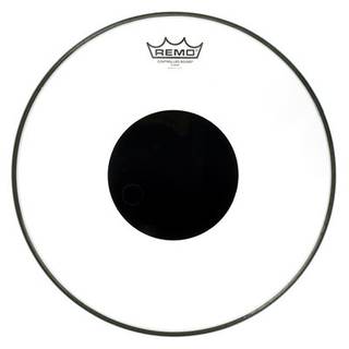 Remo CS-0314-10 Controlled Sound® Clear Black Dot 14"