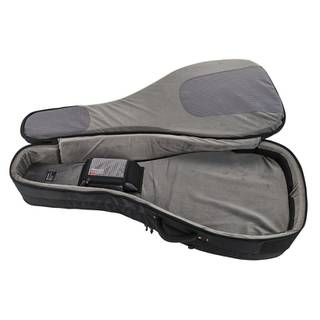 Classic Dual Semi-Hollow/Electric Guitar Case, Black