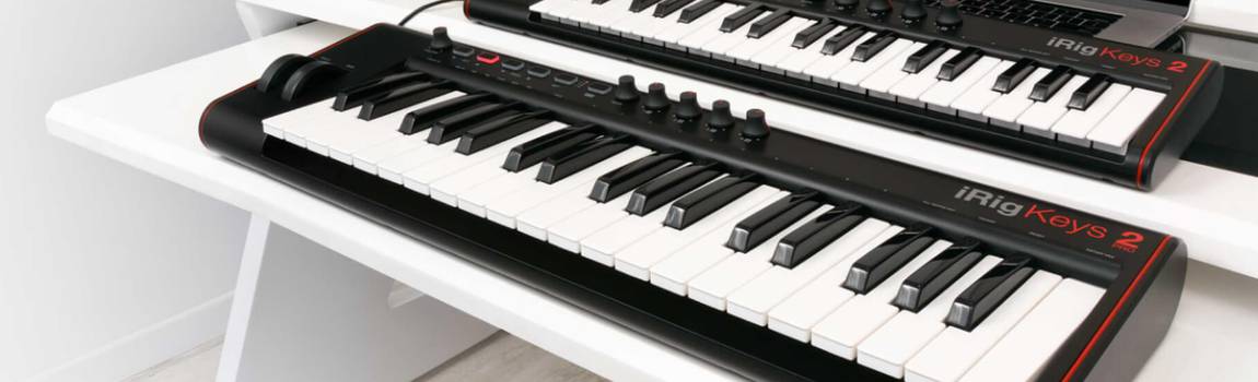 IK Multimedia is putting 2 new MIDI Keyboards on the market.