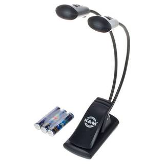 Konig & Meyer 12244 FlexLight lessenaarlamp met dubbele LED arm