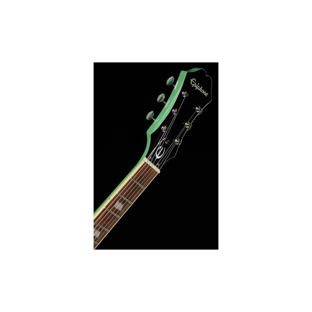 Epiphone Casino Coupe Turquoise semi-akoestische gitaar