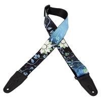 Levys Leathers MPD2-038 Flowers polyester gitaarband