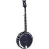 Ortega OBJ450-SBK Raven Series Banjo Satin Black banjo met gigbag