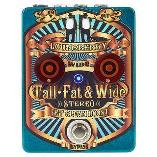 Lounsberry Pedals TFW-2 Tall, Fat & Wide Stereo FET Clean Boost