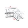 Showtec PQ30 Vierkant truss 004 hoek 120g