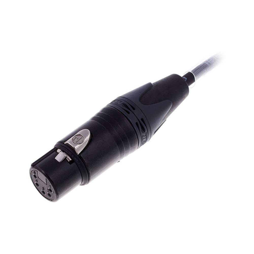 Cordial CDX2-1 DMX XLR male - XLR female 5-pins (3 aangesloten) lichtkabel 2m