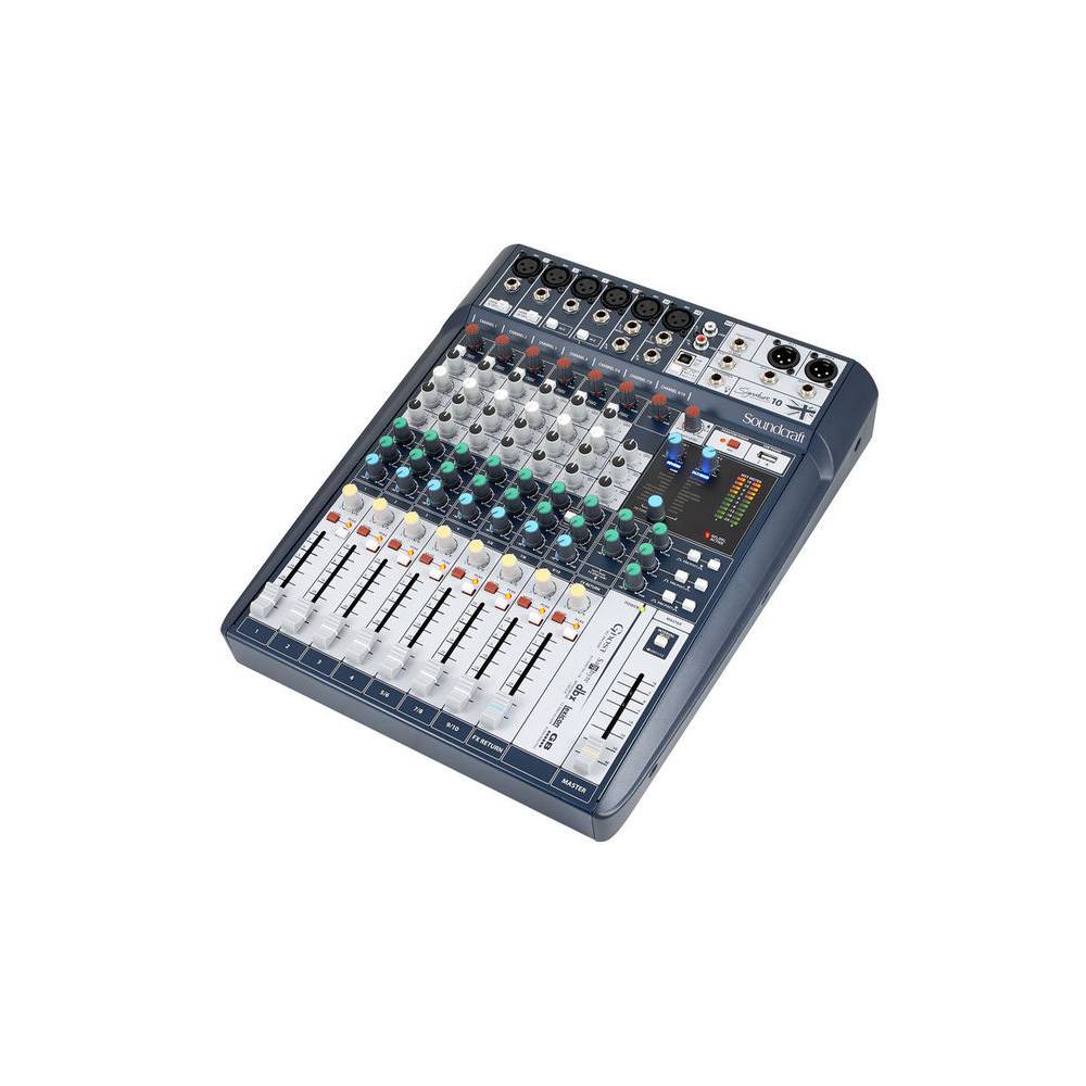 Soundcraft Signature 10 PA mixer met gratis AKG K52