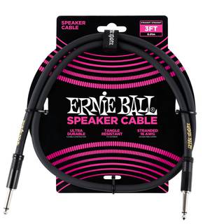 Ernie Ball 6071 Speaker Cable, 90 centimeter, zwart