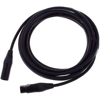 Cordial CDX5-2 DMX XLR male - XLR female 5-pins lichtkabel 5 meter