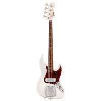 Fender 60th Anniversary 60s Jazz Bass Arctic Pearl RW elektrische basgitaar met koffer