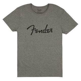 Fender Spaghetti Logo Men's Tee Grey T-shirt L